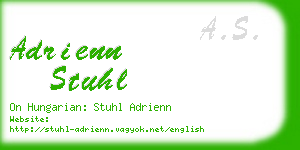 adrienn stuhl business card